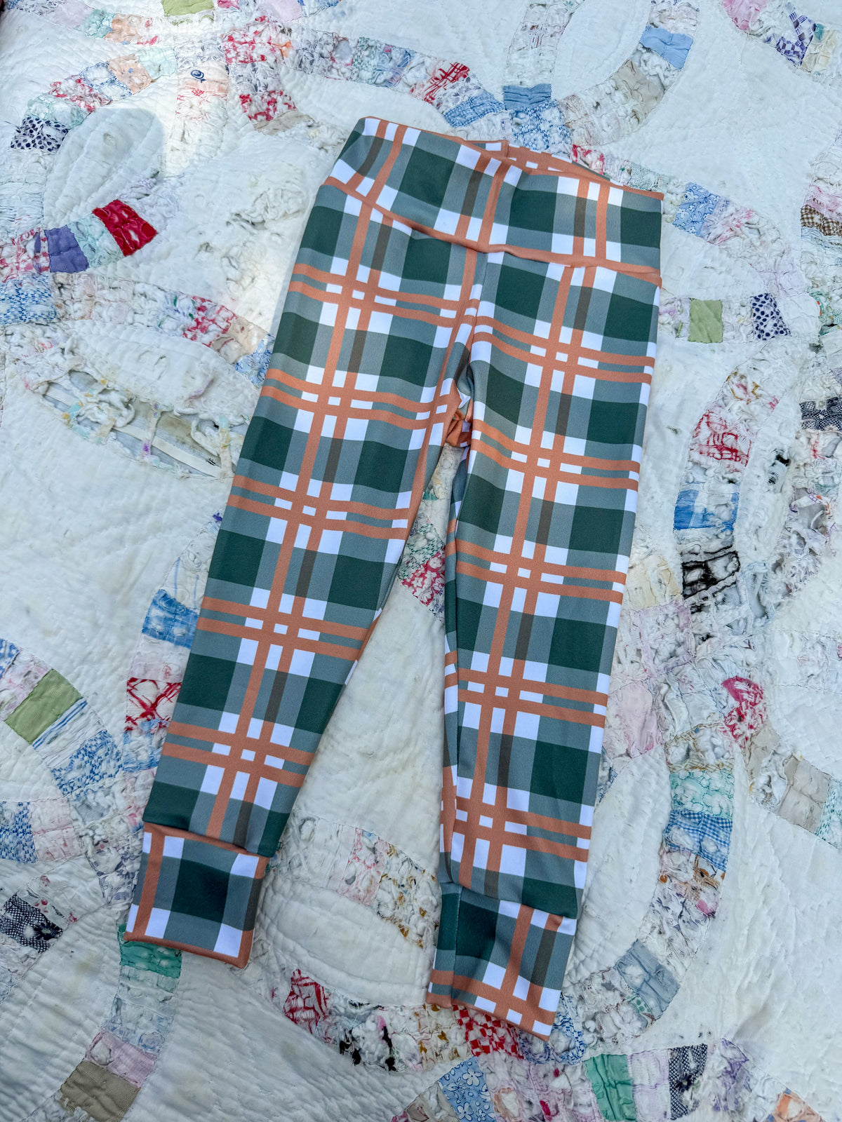 Leggings 2T - Papa Plaid RTS