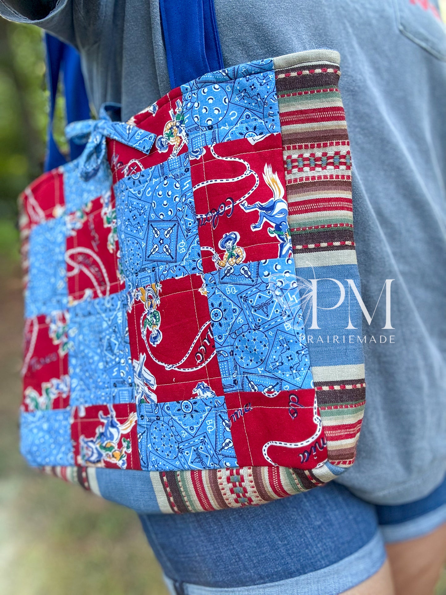 Timeless Tote: Classic Cowboy (S)