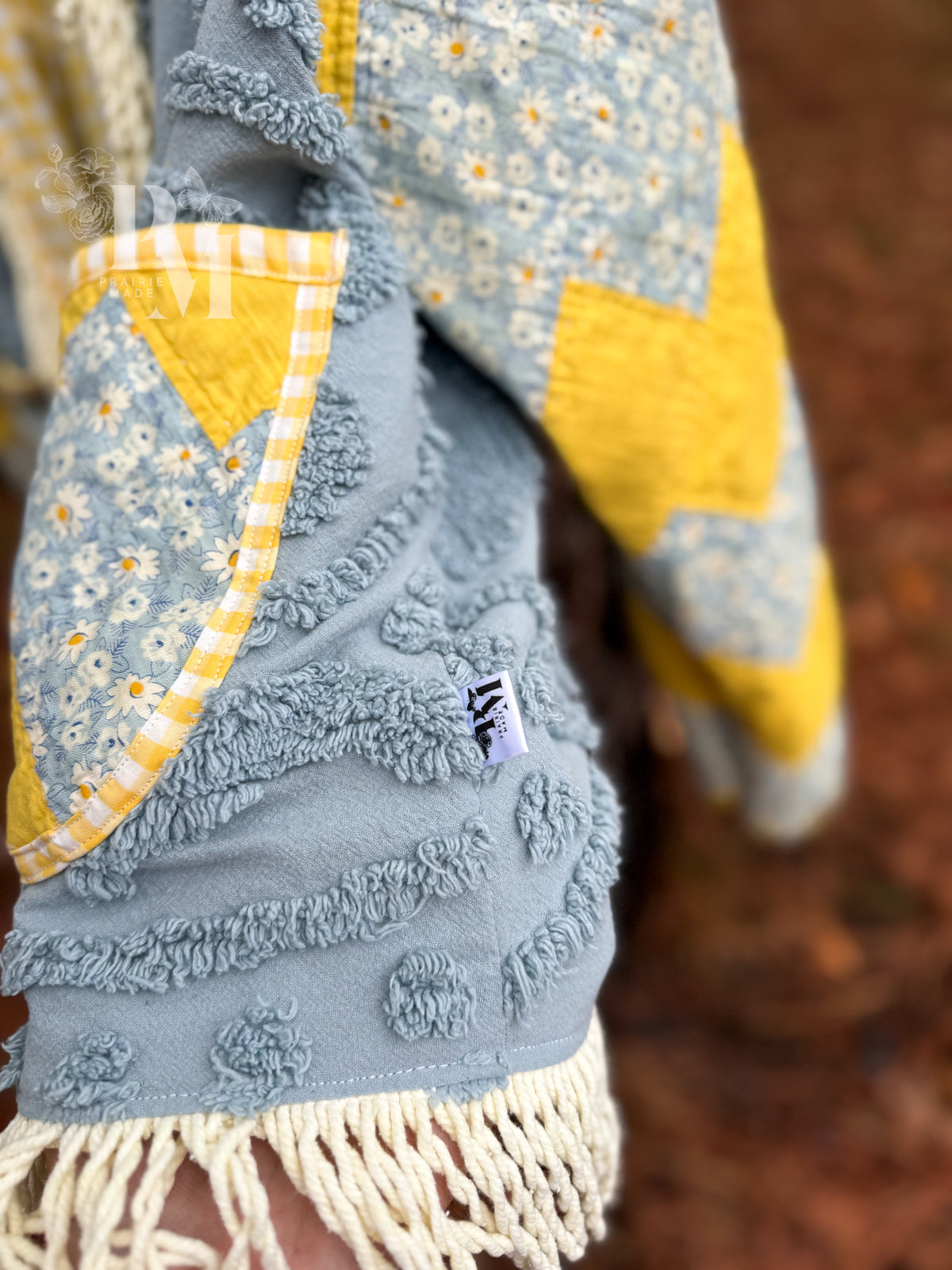 Chenille Jacket - Bright Blue (S)