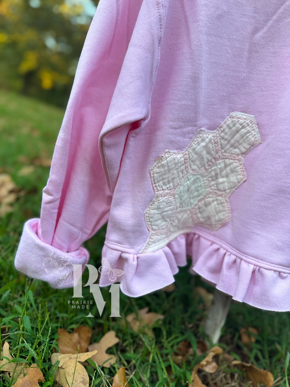 Cropped Crew: Pink (M)