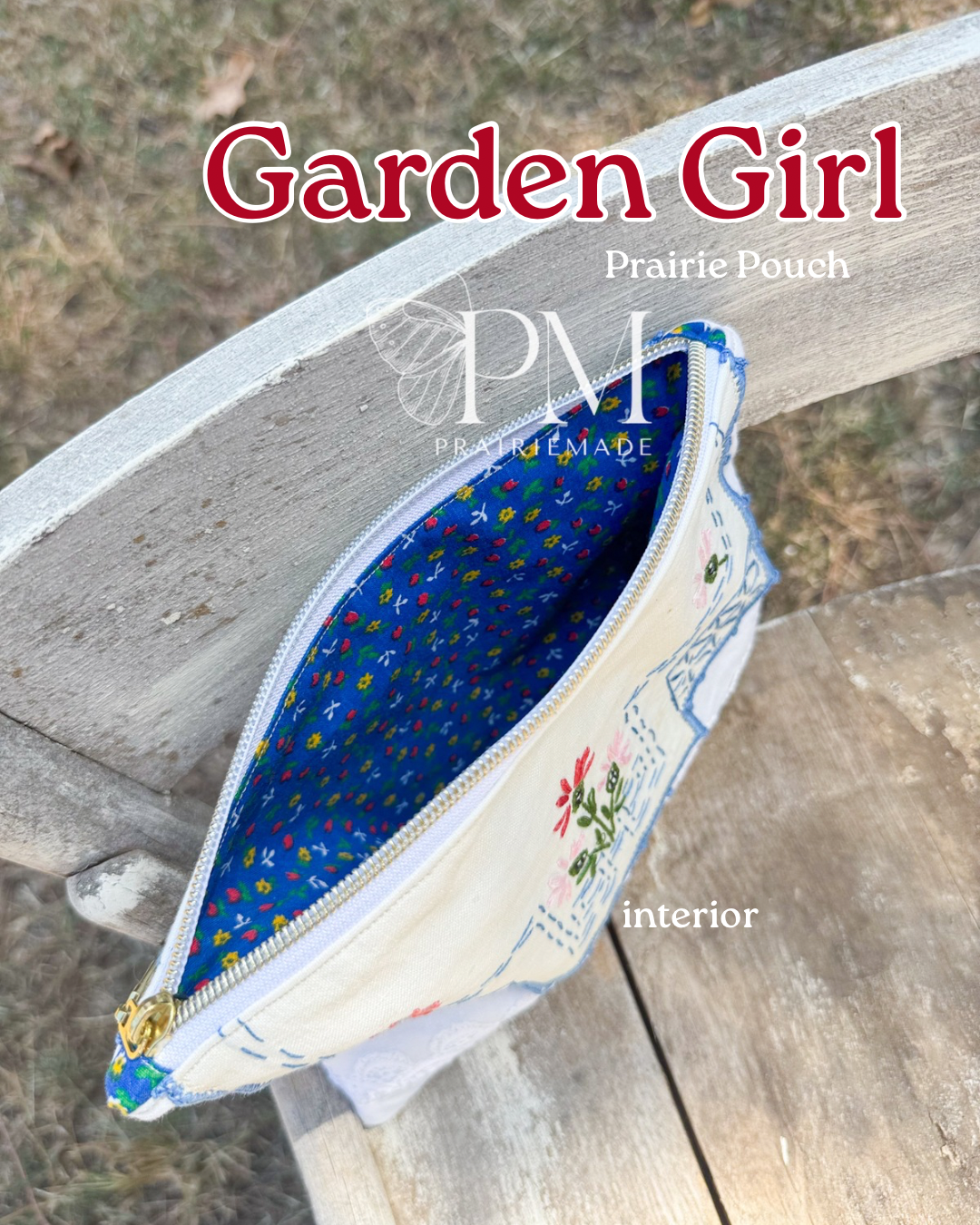 Prairie Pouch: Garden Girl
