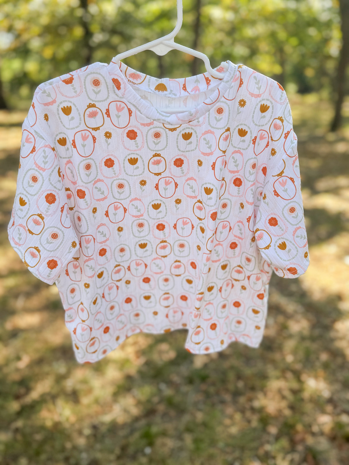 4T Comfy Tee - Garden Girl