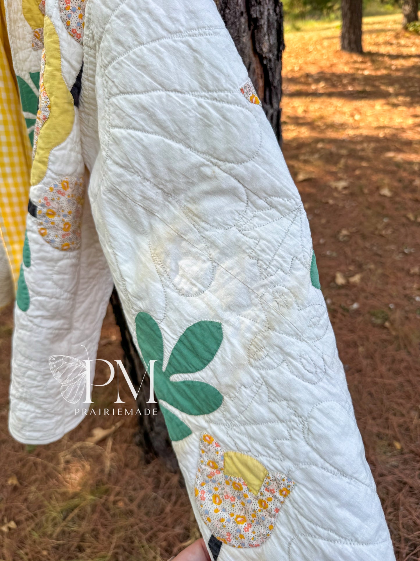 Golden Girl Quilt Jacket - Small