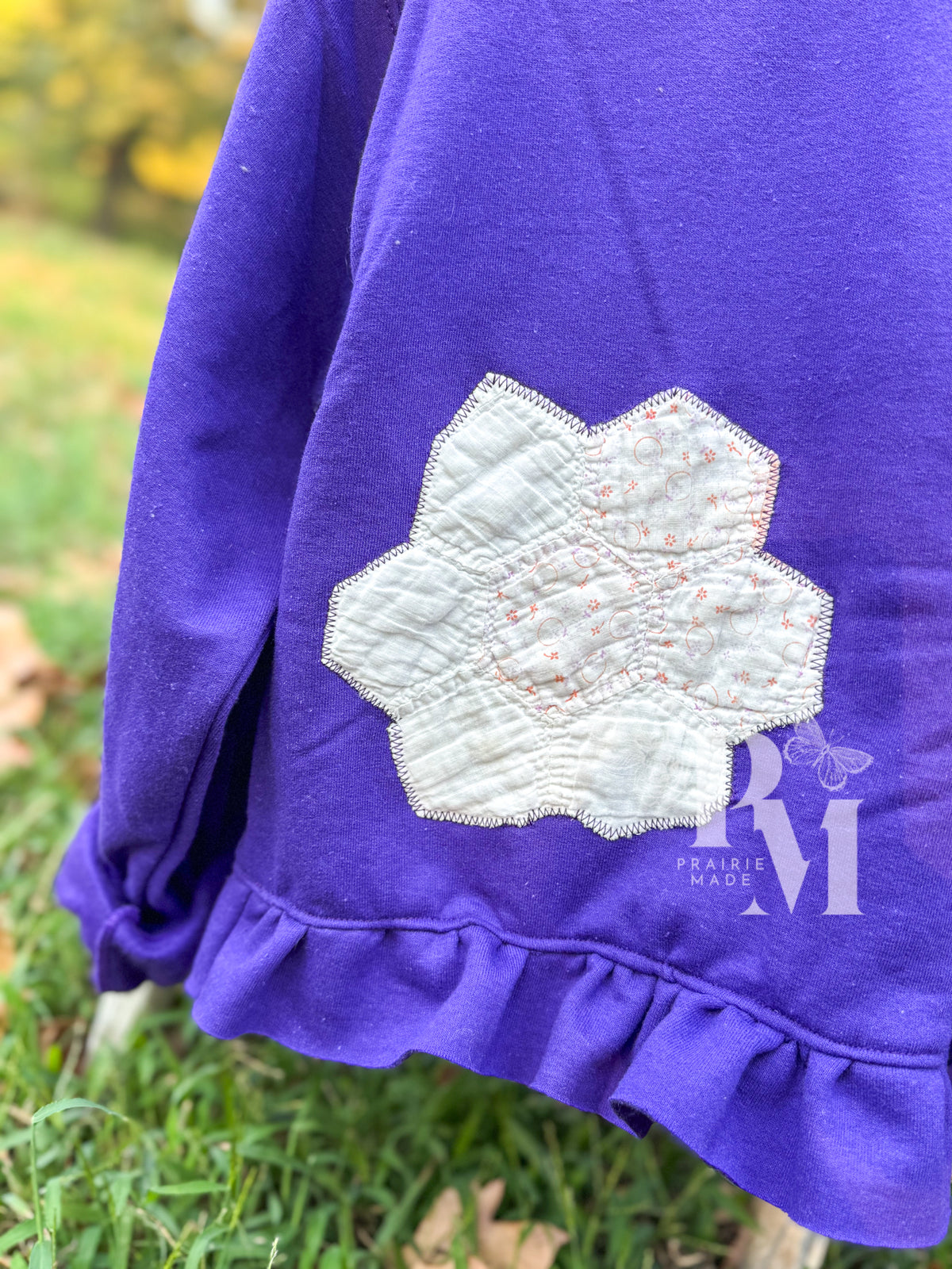 Cropped Crew: Purple (M)