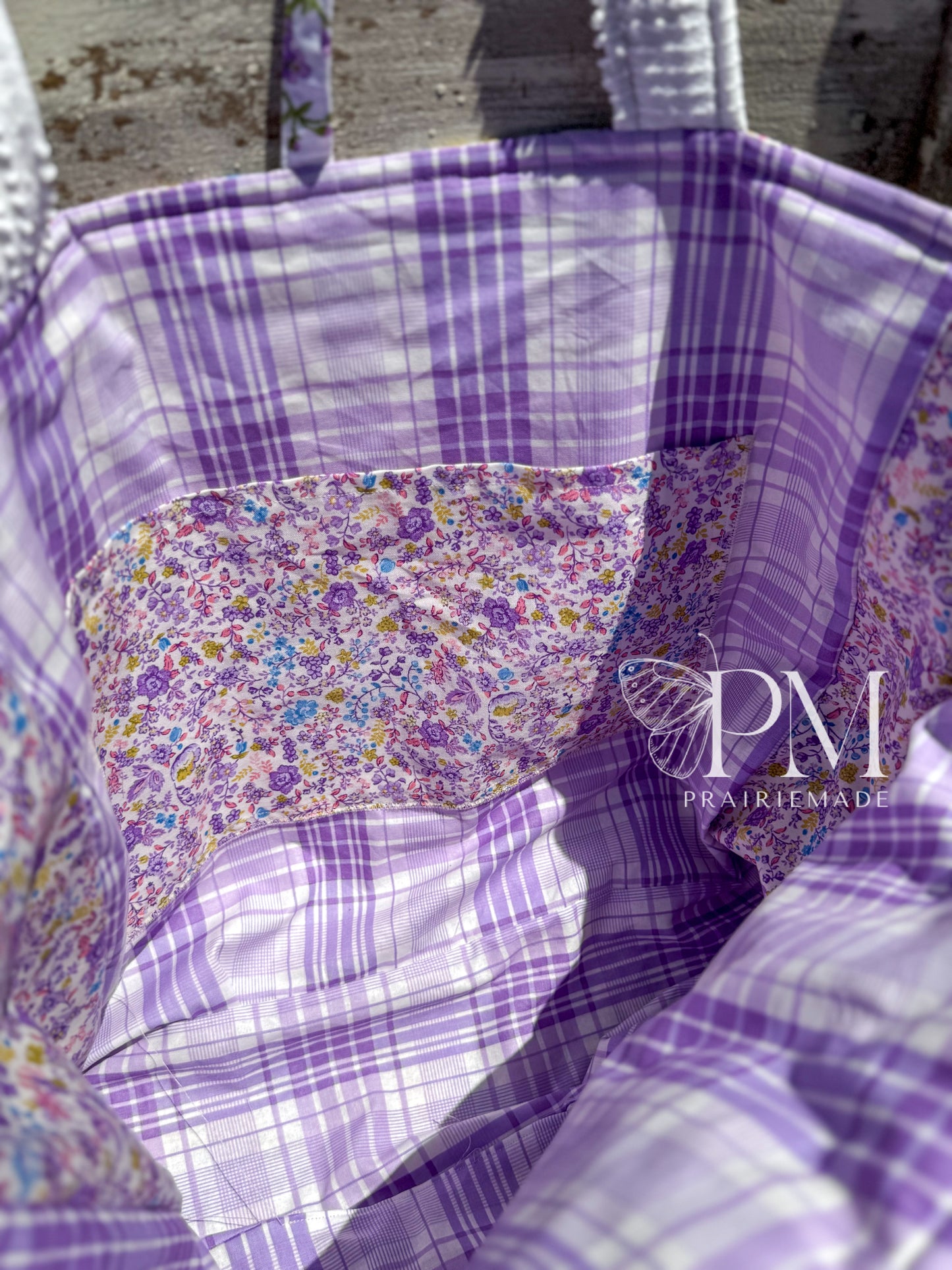 Timeless Tote: Lucky Lavender (L)