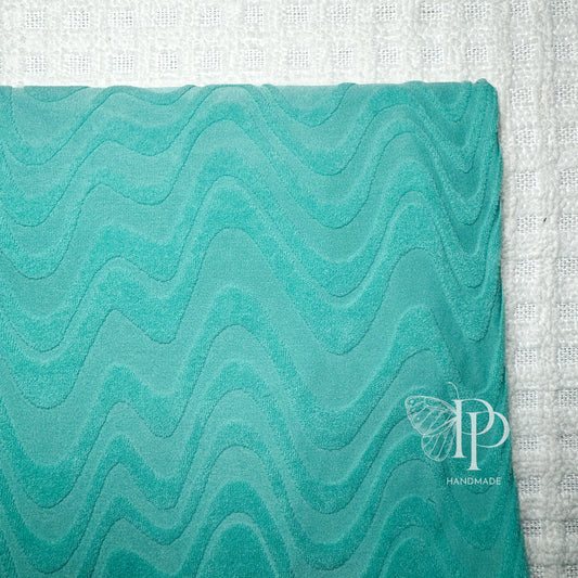Towel Terrycloth - Turquoise Wave