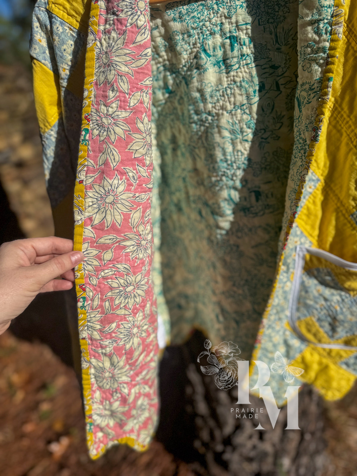 Quilt Jacket - Pocketful of Sunshine (M/L)