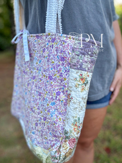 Timeless Tote: Lucky Lavender (L)