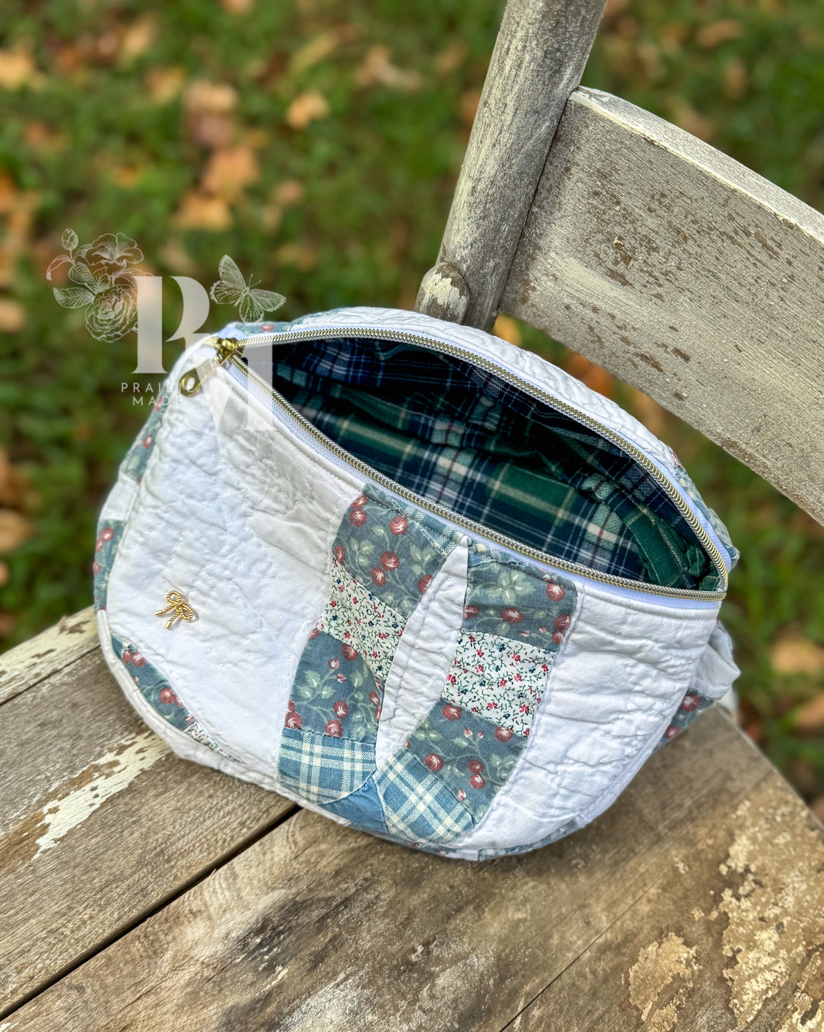 Bum Bag: Prairie Plaid
