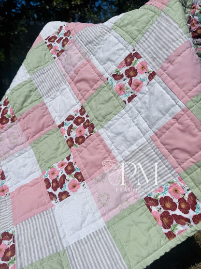 Blush Blooms Quilt