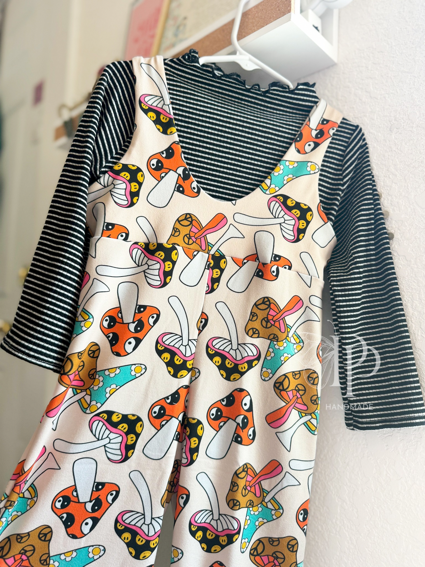 4T Mira Jumpsuit RTS - Mushroom Madness