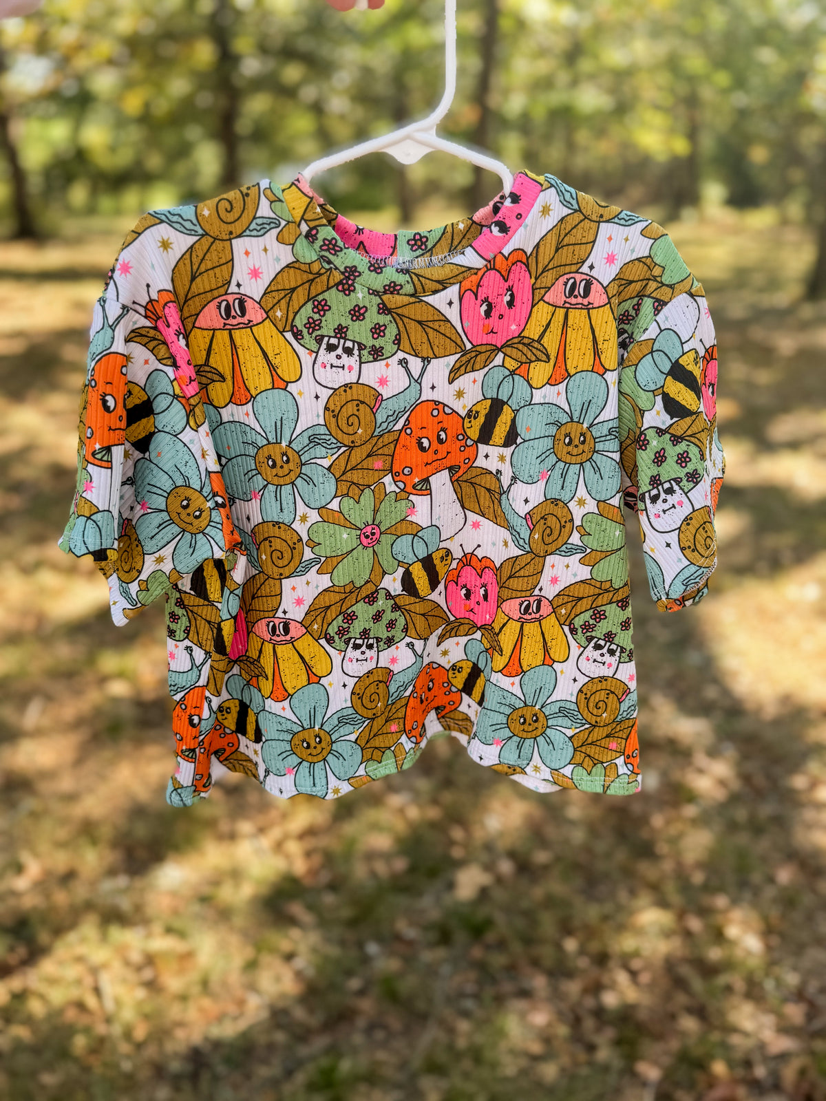 2T Comfy Tee - Mushie Madness