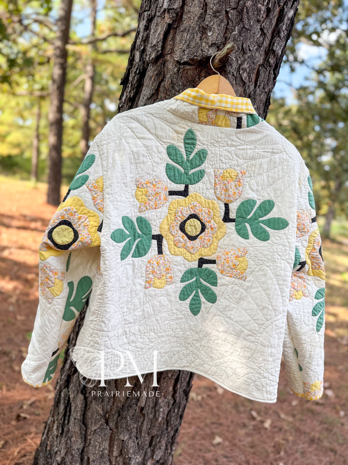 Golden Girl Quilt Jacket - Small
