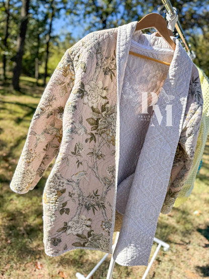 Quilt Jacket - Birdy Grey (L)