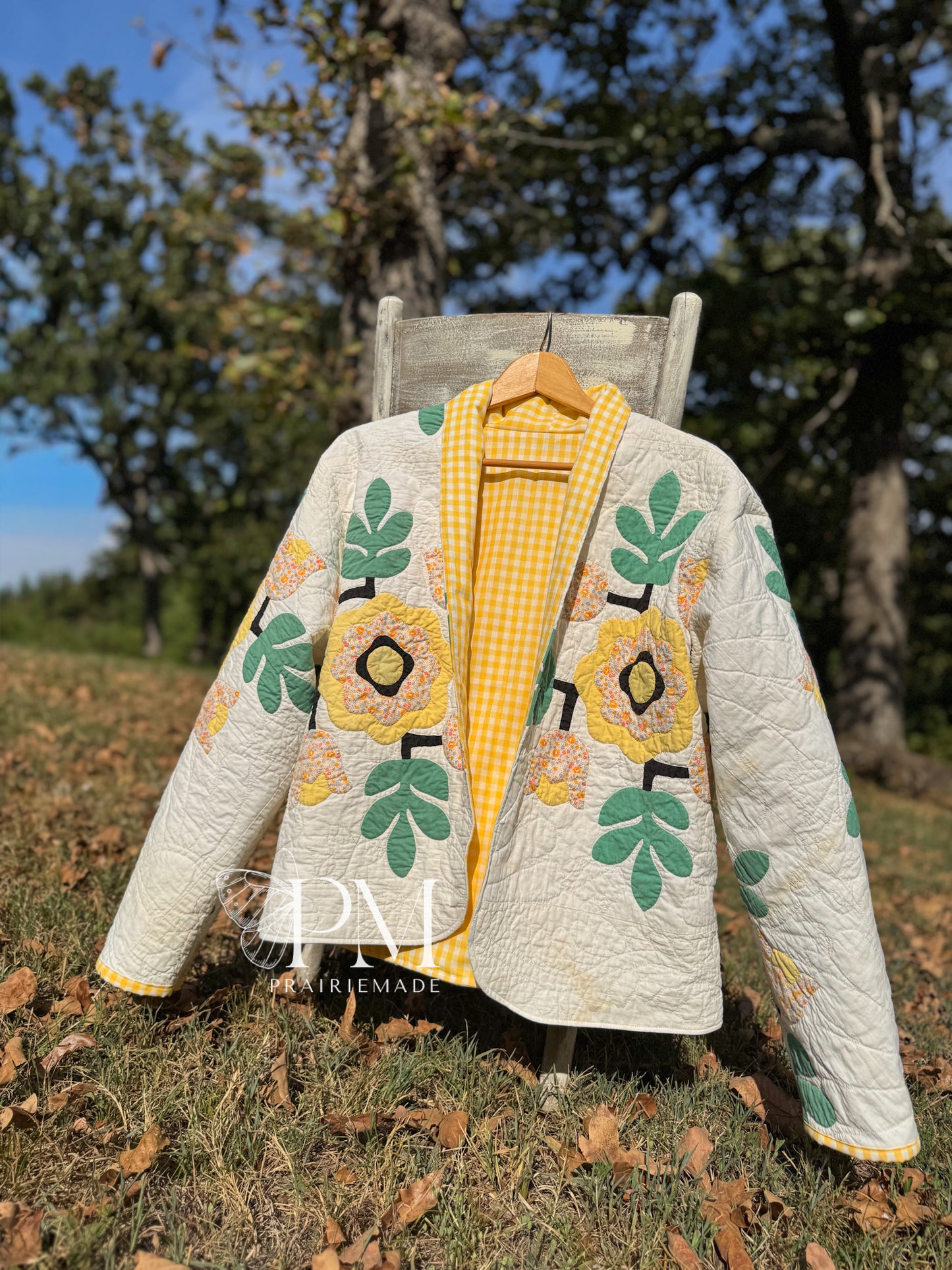 Golden Girl Quilt Jacket - Small
