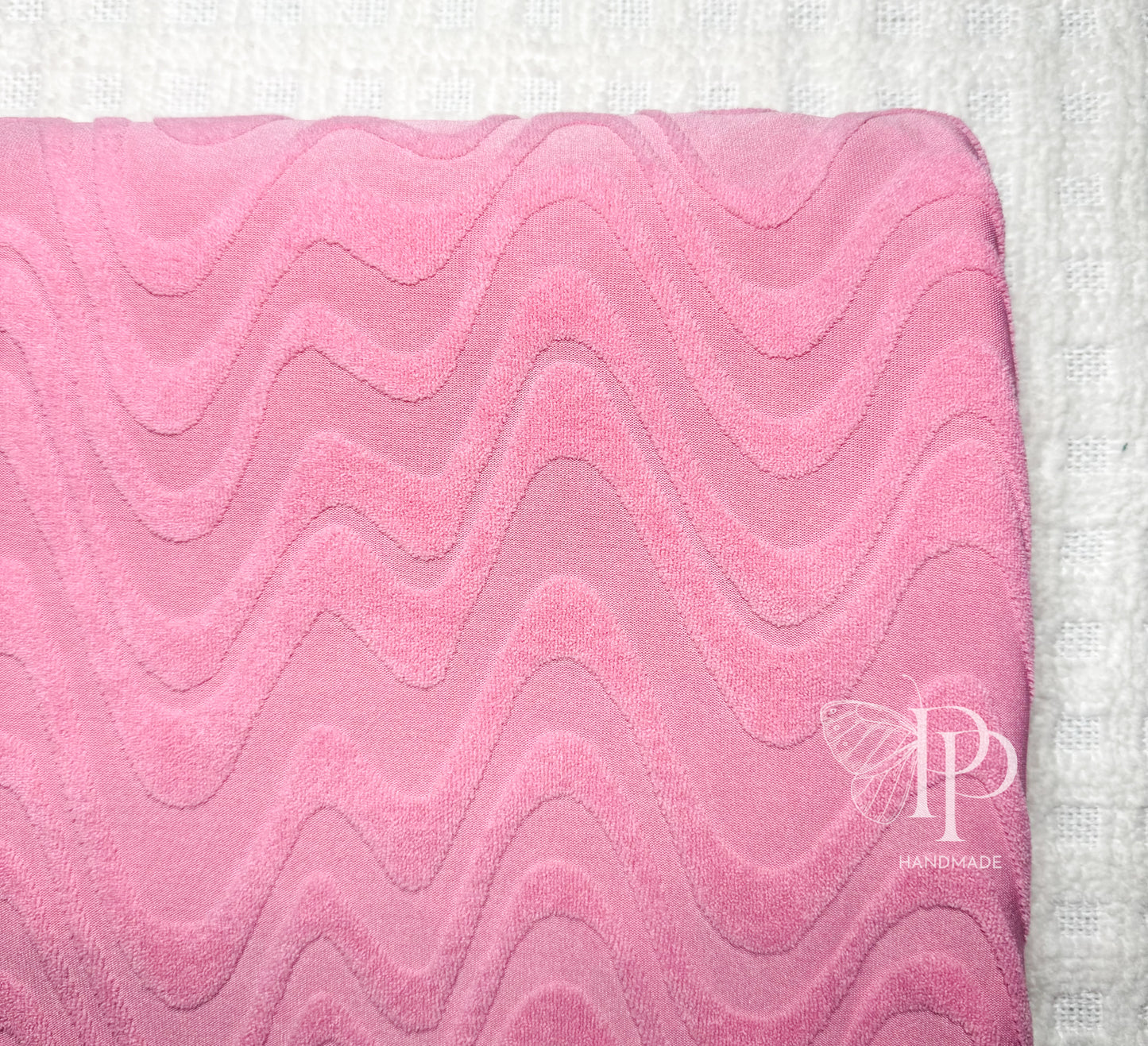 Towel Terrycloth - Pink Wave