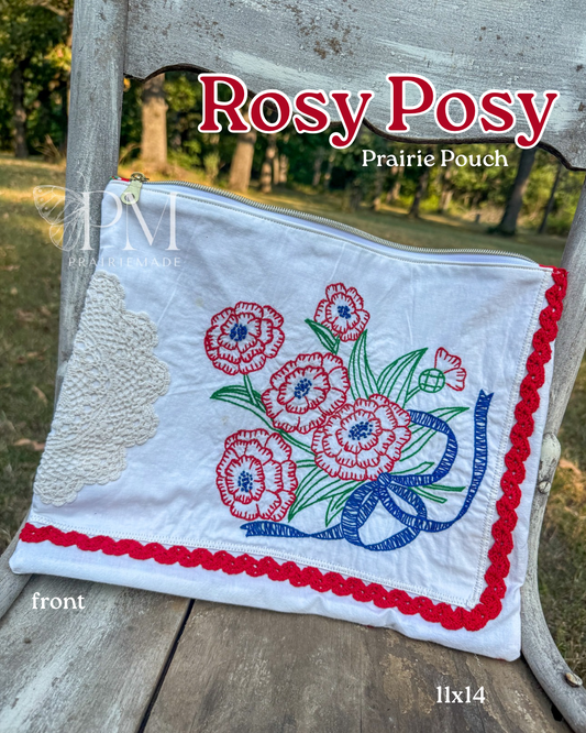 Prairie Pouch: Rosy Posy