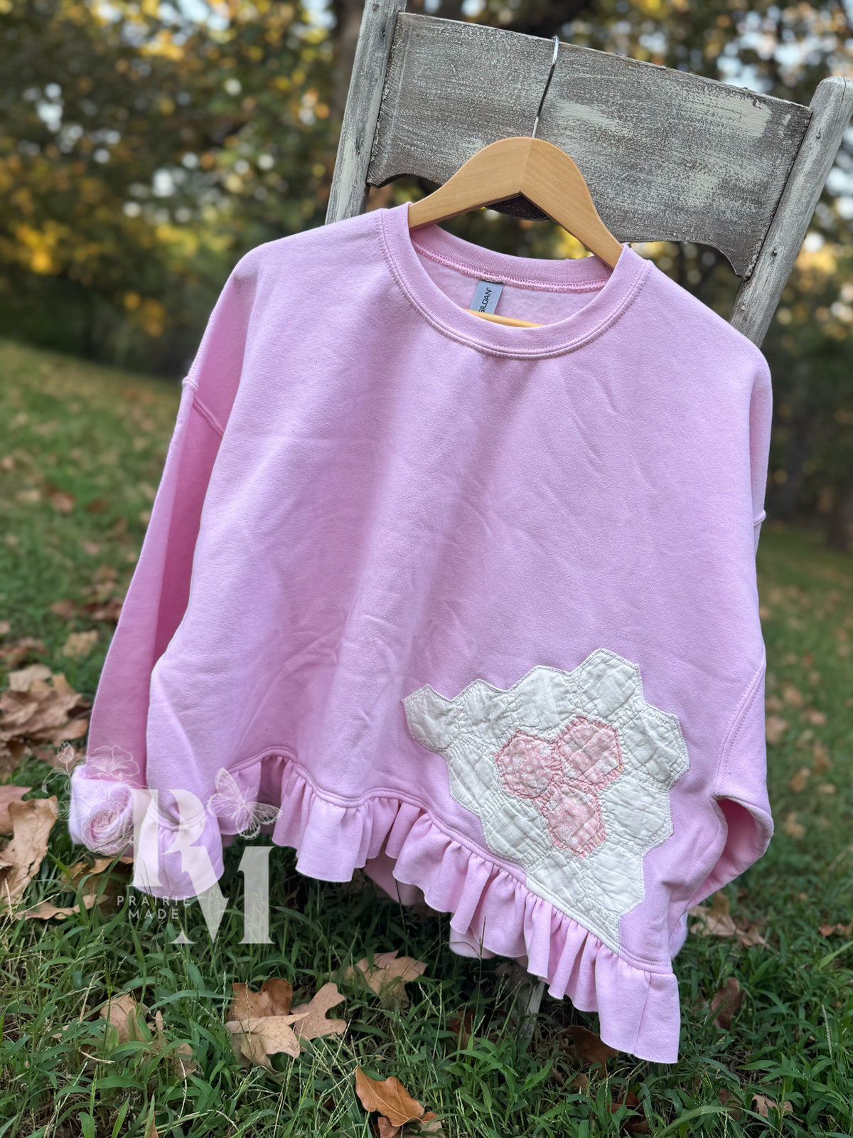 Cropped Crew: Pink (XL)