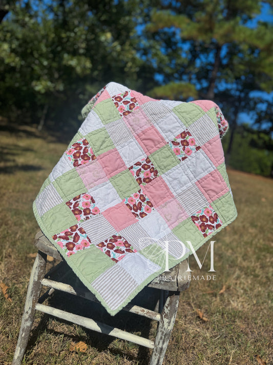 Blush Blooms Quilt