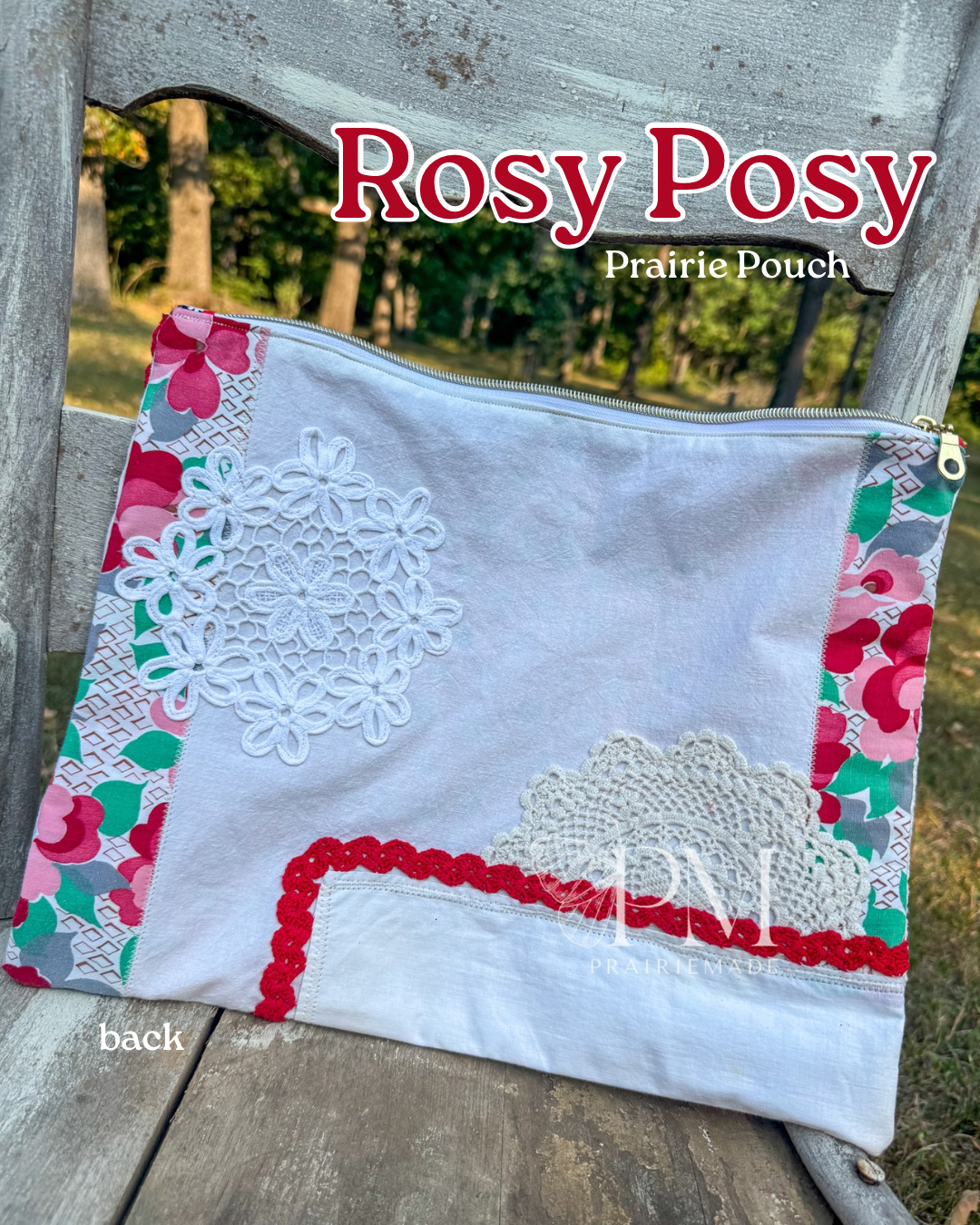 Prairie Pouch: Rosy Posy