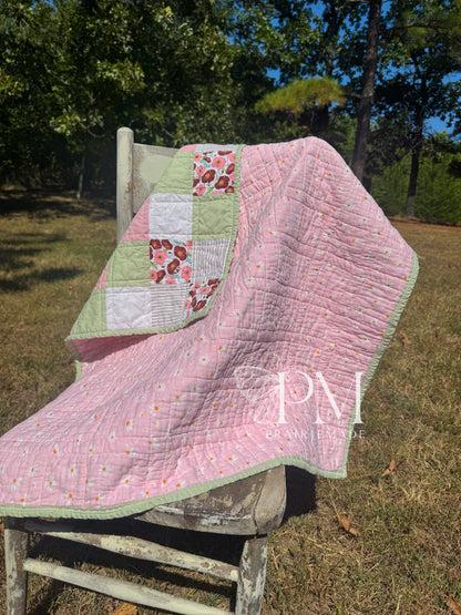 Blush Blooms Quilt