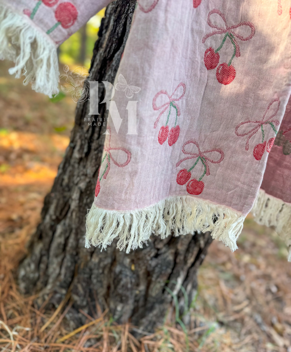 Blanket Jacket - Cherry Chic (M/L)