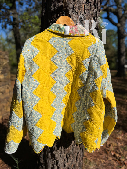 Quilt Jacket - Pocketful of Sunshine (M/L)