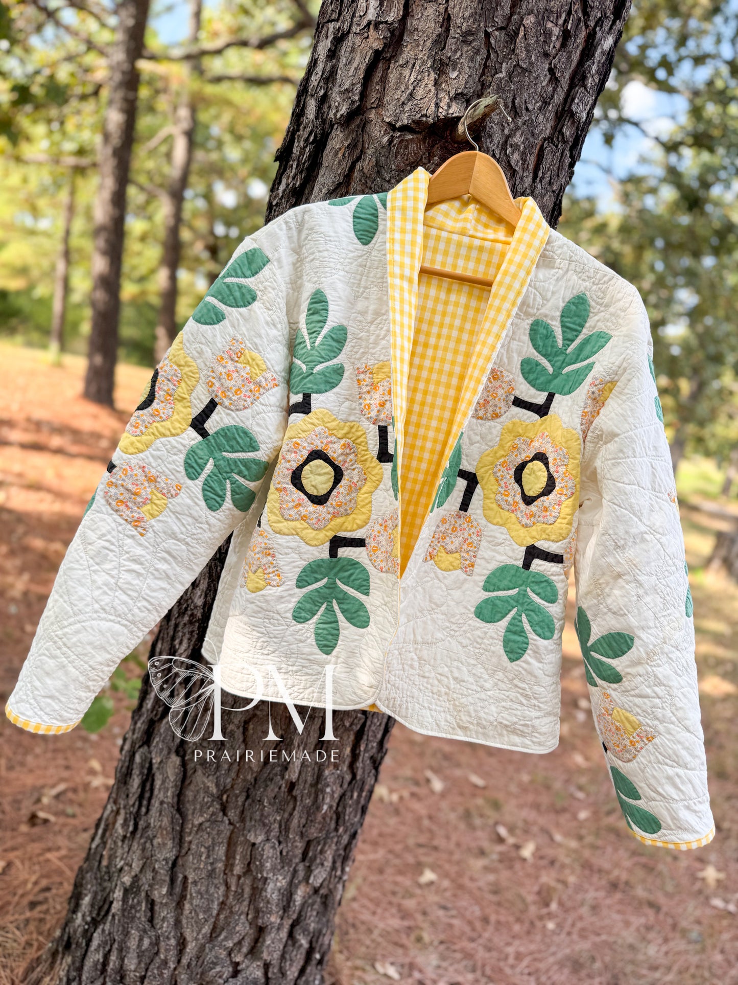 Golden Girl Quilt Jacket - Small