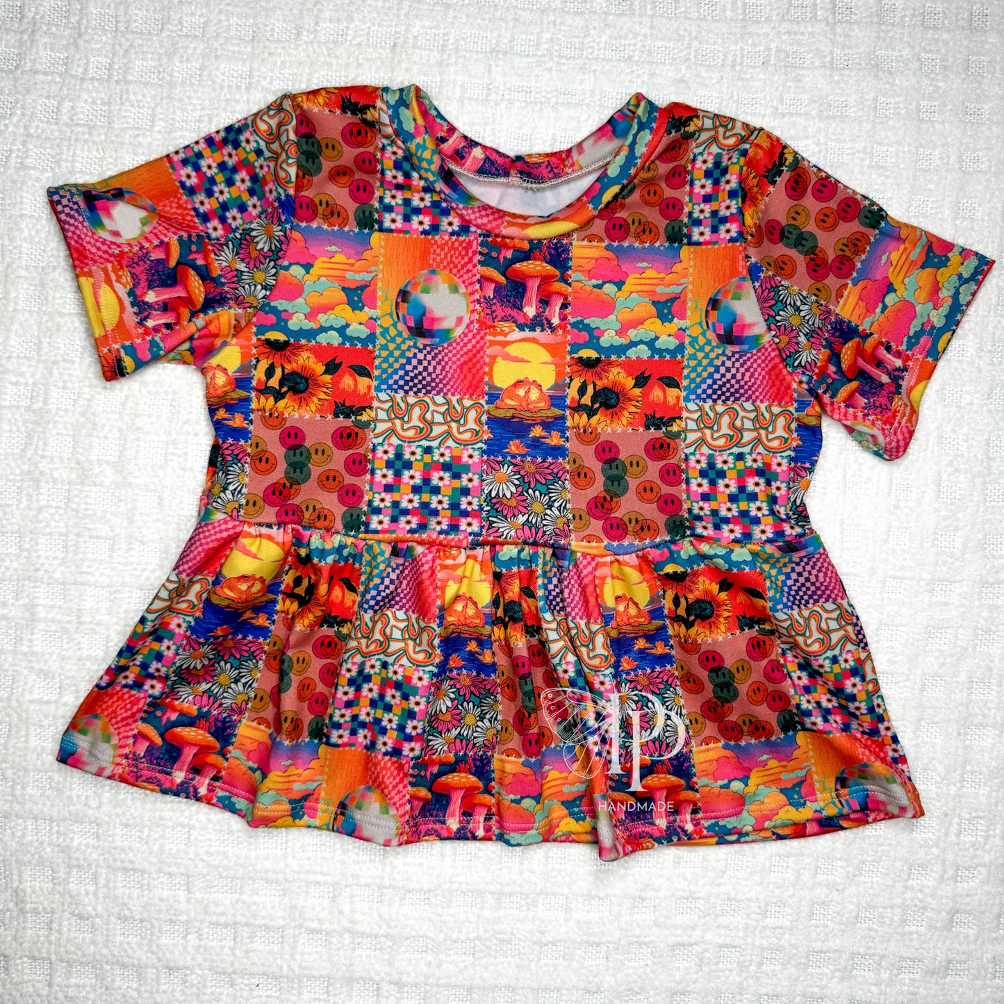3T — SS Peplum Top RTS — Seventies Heaven