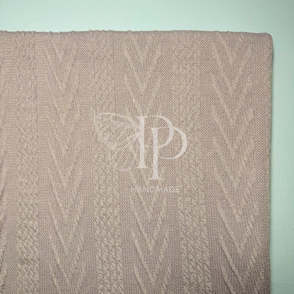 Light Mauve Sweater Knit