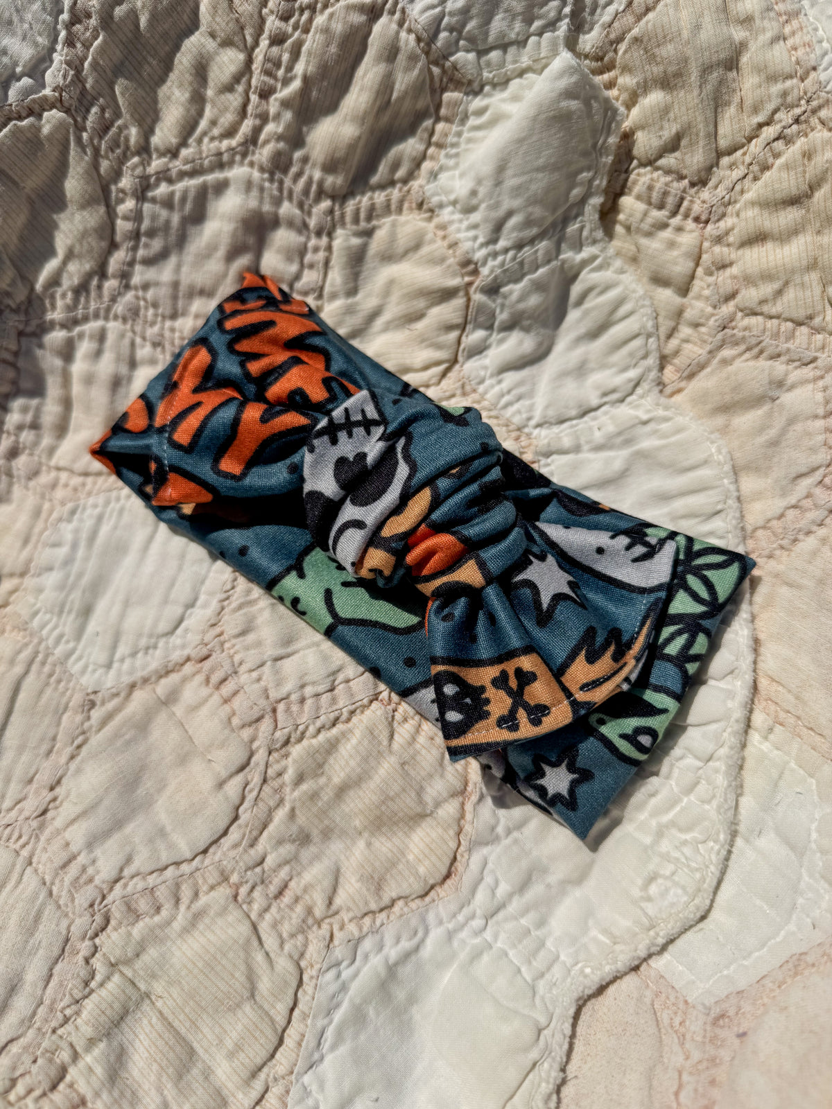 Trick or Treat Headwrap 6-12m