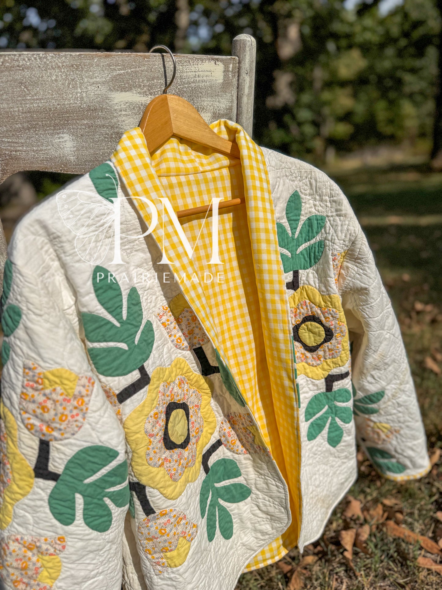 Golden Girl Quilt Jacket - Small