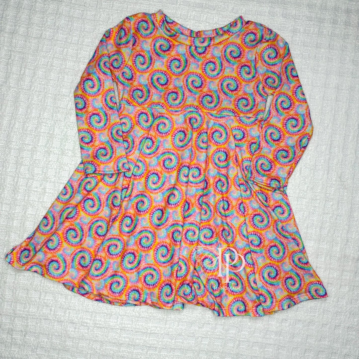 3T — Belladonna Dress RTS — Tie-Dye Tango