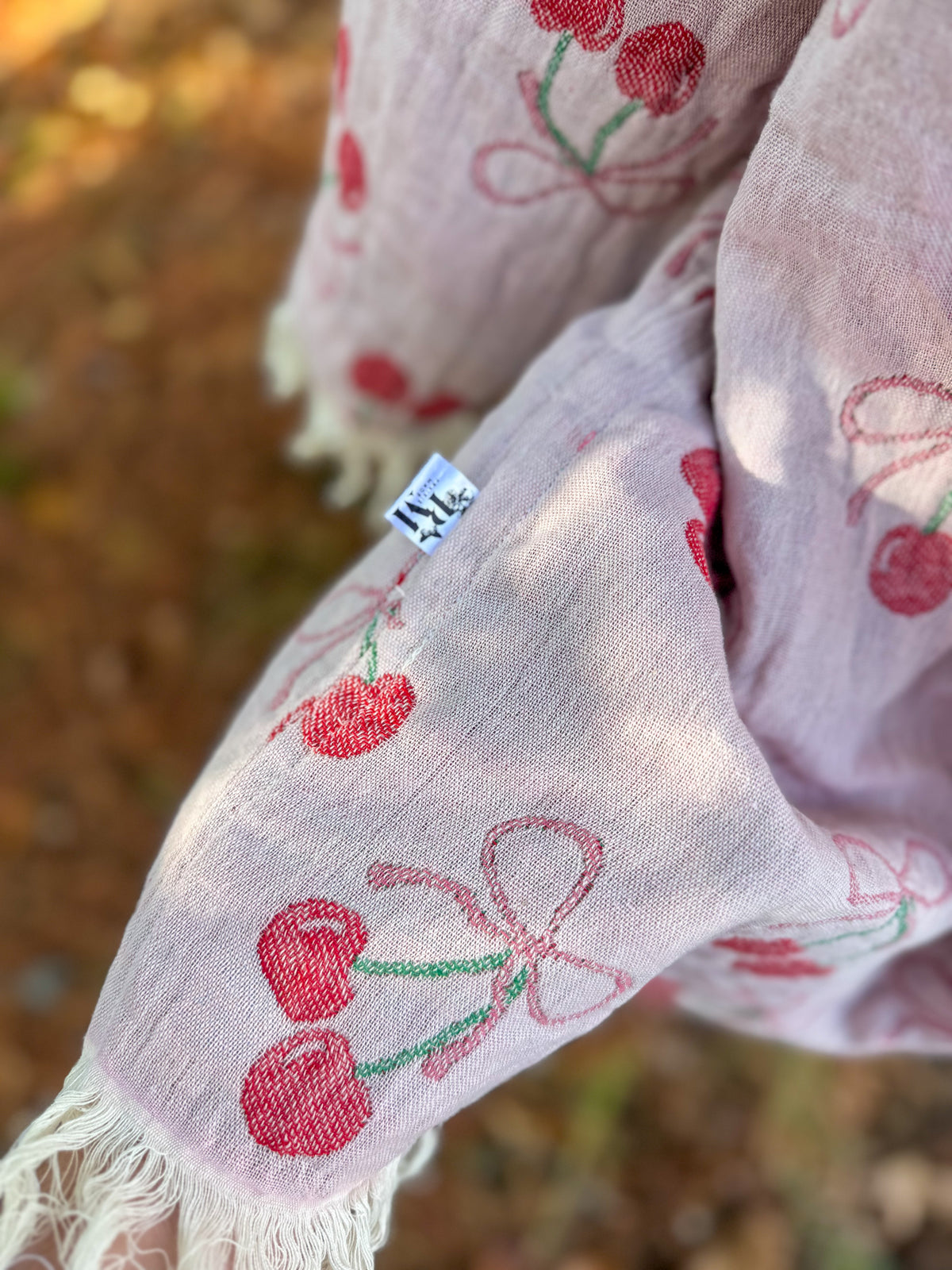 Blanket Jacket - Cherry Chic (M/L)