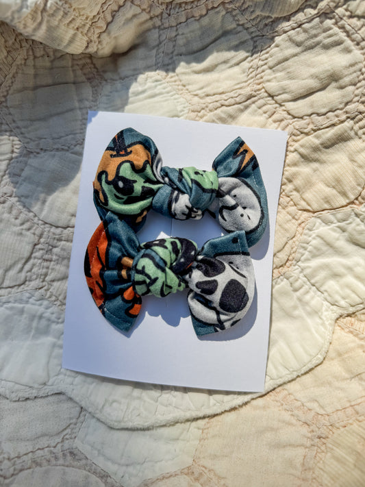 Knottie Bow Piggy Set - Trick or Treat