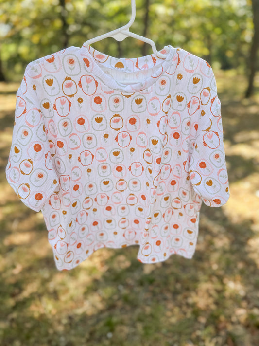4T Comfy Tee - Garden Girl