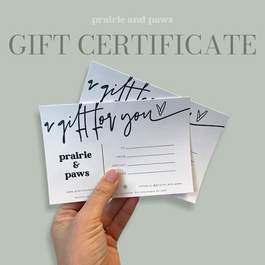 Gift Certificate
